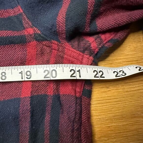 Levi’s men’s flannel red and navy medium - Picture 3 of 6